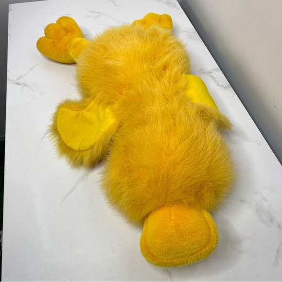 Jumbo Yellow Duck Plush Platypus 24" - Picture 3 of 11